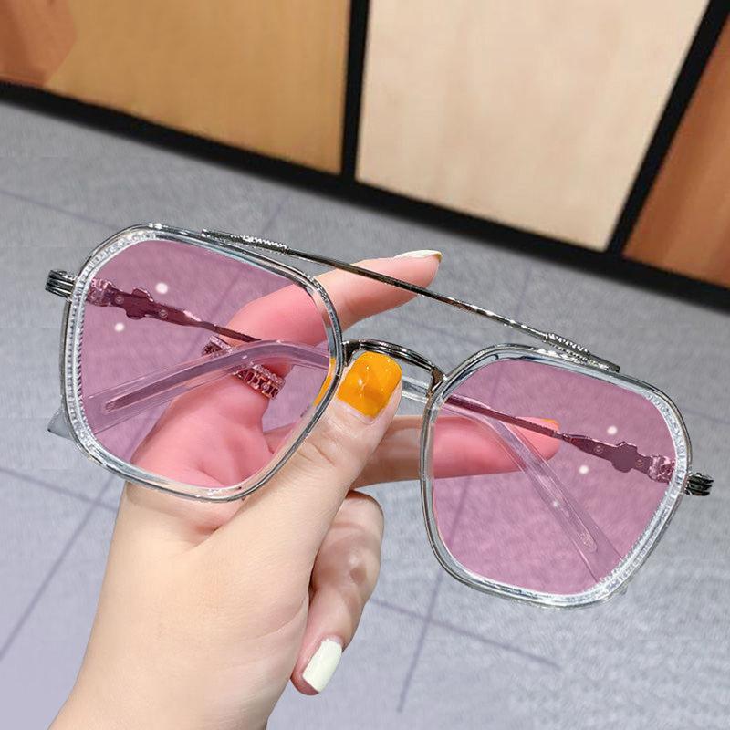 Sunglasses Polarized Lens Glasses Anti Blue Light Protective Discoloration Eyeglasses Stylish Geometric For Computer Workers Flat H9Sunglass
Sunglasses Polarized Lens Glasses Anti Blue Light Protective Discoloration Eyeglasses Stylish Geometric For Computer Workers Flat H9Sunglass