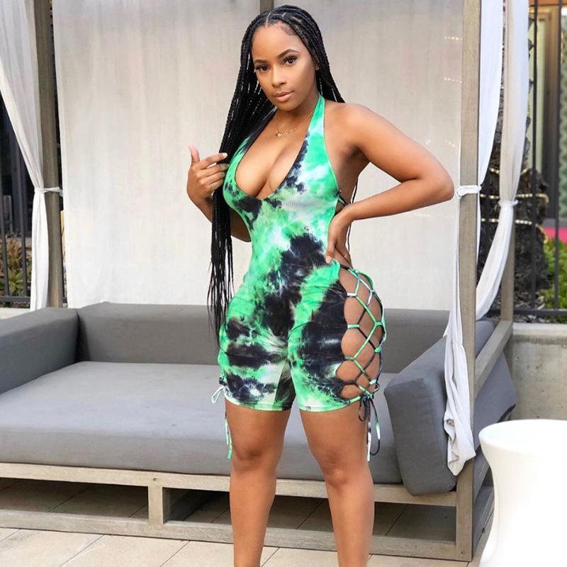 Women' Jumpsuits & Rompers Skinny Bodysuit Women Sexy Backless Lace Up Sleeveless Party Club Bodycon Slim Playsuits RompersWomen, Green
Women' Jumpsuits & Rompers Skinny Bodysuit Women Sexy Backless Lace Up Sleeveless Party Club Bodycon Slim Playsuits RompersWomen, Green