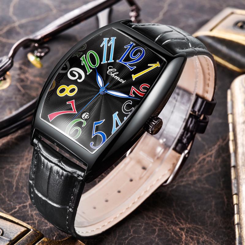Wristwatches Top Brand Watches For Men Warterproof Mens Watch Business Big Number Quartz Wristwatch Luxury Male Clock Relogio Masculino, Brown white
Wristwatches Top Brand Watches For Men Warterproof Mens Watch Business Big Number Quartz Wristwatch Luxury Male Clock Relogio Masculino, Brown white