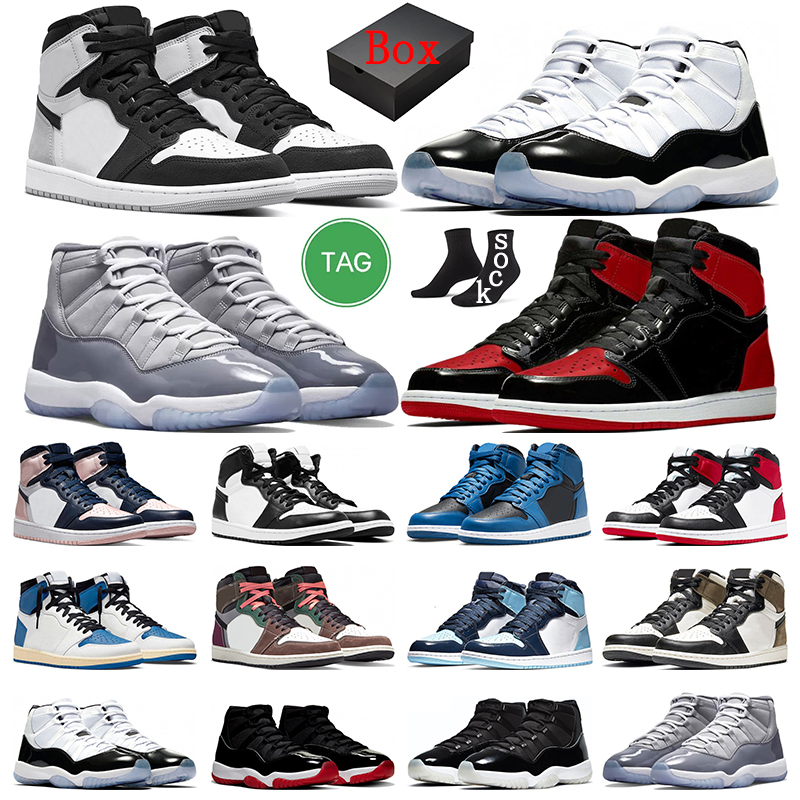 11 basketball shoes 1 men women jumpman 1s Stage Haze Grey Fog Atmosphere Bred Patent Mocha 11s Cool Grey Cap and Gown Space Jam trainers sports sneakers, #4 atmosphere
11 basketball shoes 1 men women jumpman 1s Stage Haze Grey Fog Atmosphere Bred Patent Mocha 11s Cool Grey Cap and Gown Space Jam trainers sports sneakers, #4 atmosphere
