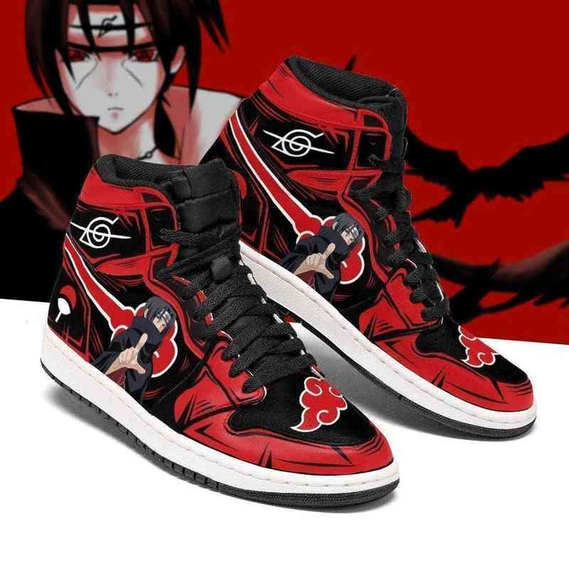 Akatsuki Itachi Sneakers Boots Anime Costume, Others