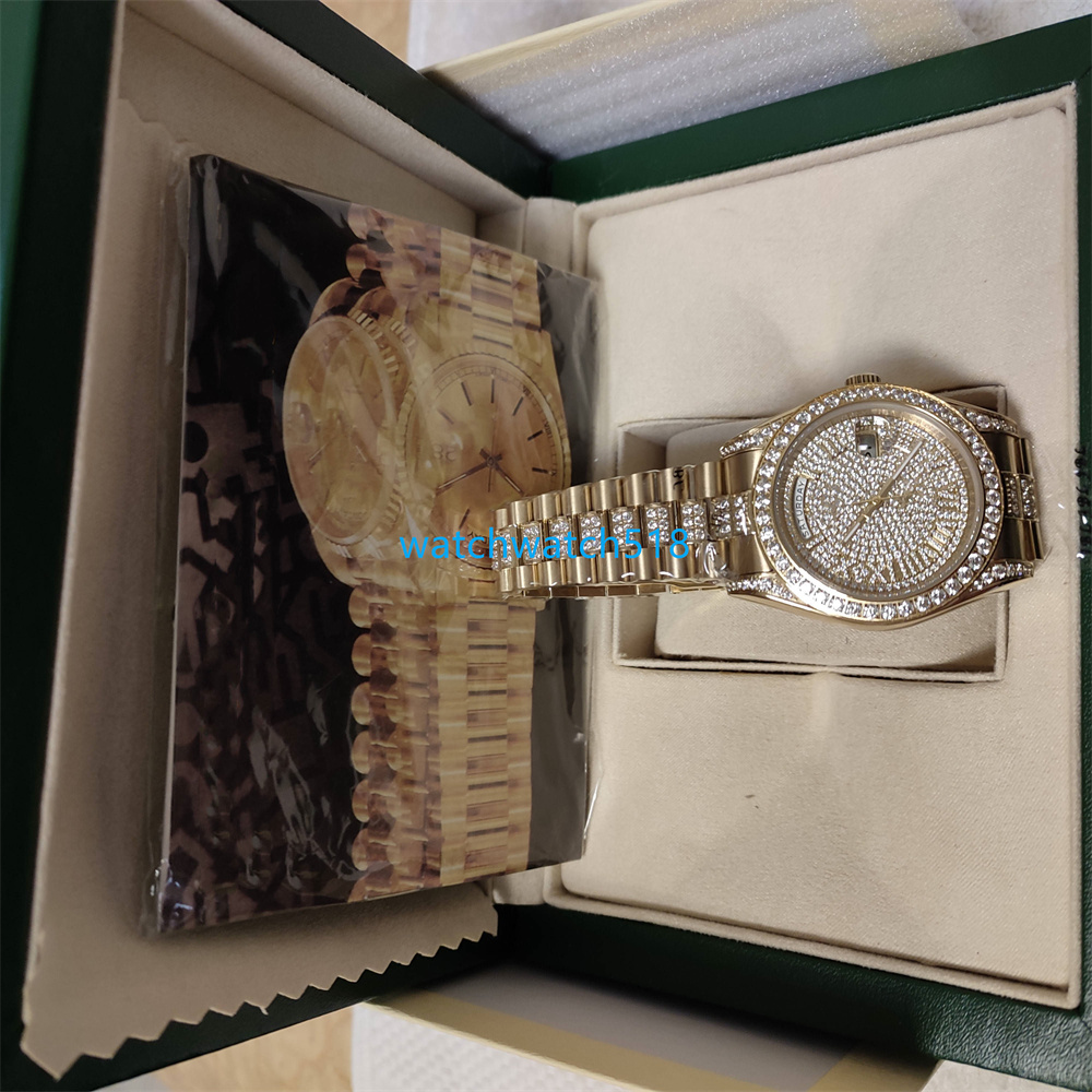 BP Factory 18K Yellow Gold Mens II 41MM Stainless Steel 228349 116300 Full Iced Full VS Diamond Automatic Movement Mechanical 904L Sapphire Wristwatch
BP Factory 18K Yellow Gold Mens II 41MM Stainless Steel 228349 116300 Full Iced Full VS Diamond Automatic Movement Mechanical 904L Sapphire Wristwatch