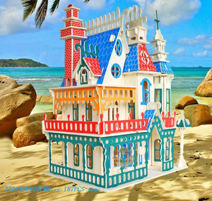 Wooden Model House Kits Wholesale Luminous Globe DIY Wooden 3D buliding blocks toys Castle Construction Assembly Model Puzzle Art Craft Education Kids
Wooden Model House Kits Wholesale Luminous Globe DIY Wooden 3D buliding blocks toys Castle Construction Assembly Model Puzzle Art Craft Education Kids