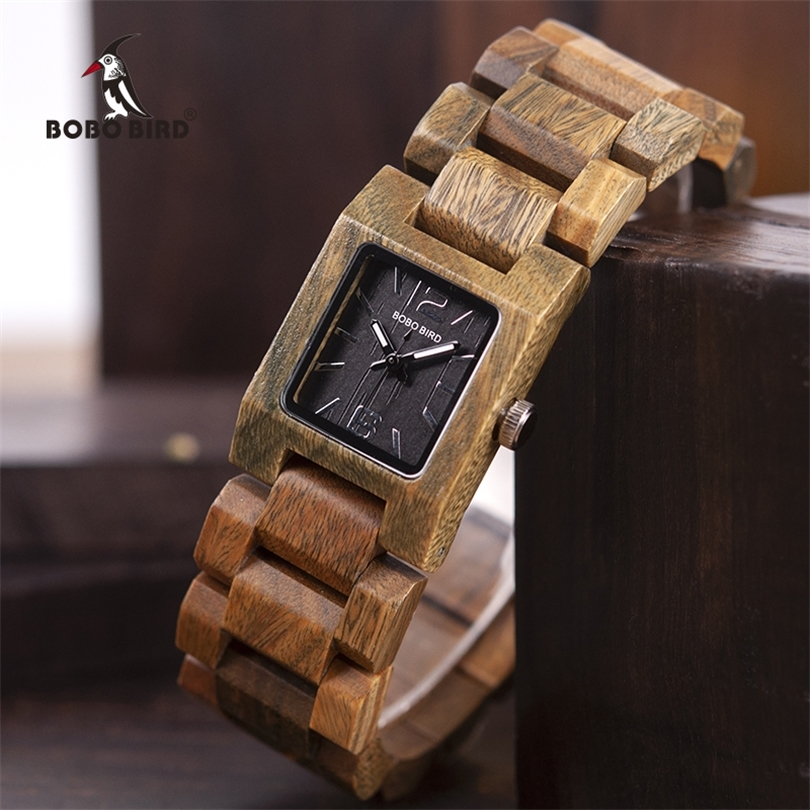 BOBO BIRD Casual Women Quartz Watches Ladies Wood Wristwatch Best Gift For Girlfriend Birthday Present relogio feminino L-S02 201114, S02-3
BOBO BIRD Casual Women Quartz Watches Ladies Wood Wristwatch Best Gift For Girlfriend Birthday Present relogio feminino L-S02 201114, S02-3