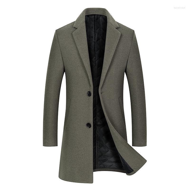 Men's Wool & Blends Woolen Coat Autumn And Winter Thickened Lapel Men Business Blended Windbreaker Boutique Large Size Warm Tops Kend22, Light gray
Men's Wool & Blends Woolen Coat Autumn And Winter Thickened Lapel Men Business Blended Windbreaker Boutique Large Size Warm Tops Kend22, Light gray