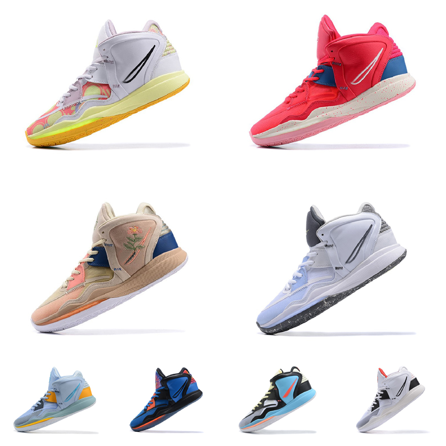 Womens kyrie infinity basketball shoes mens Irving 8 White Red Blue Grey Tan Gold Floral Space Jam lebron 19 xix low sneaker tennis with box, White grey
Womens kyrie infinity basketball shoes mens Irving 8 White Red Blue Grey Tan Gold Floral Space Jam lebron 19 xix low sneaker tennis with box, White grey