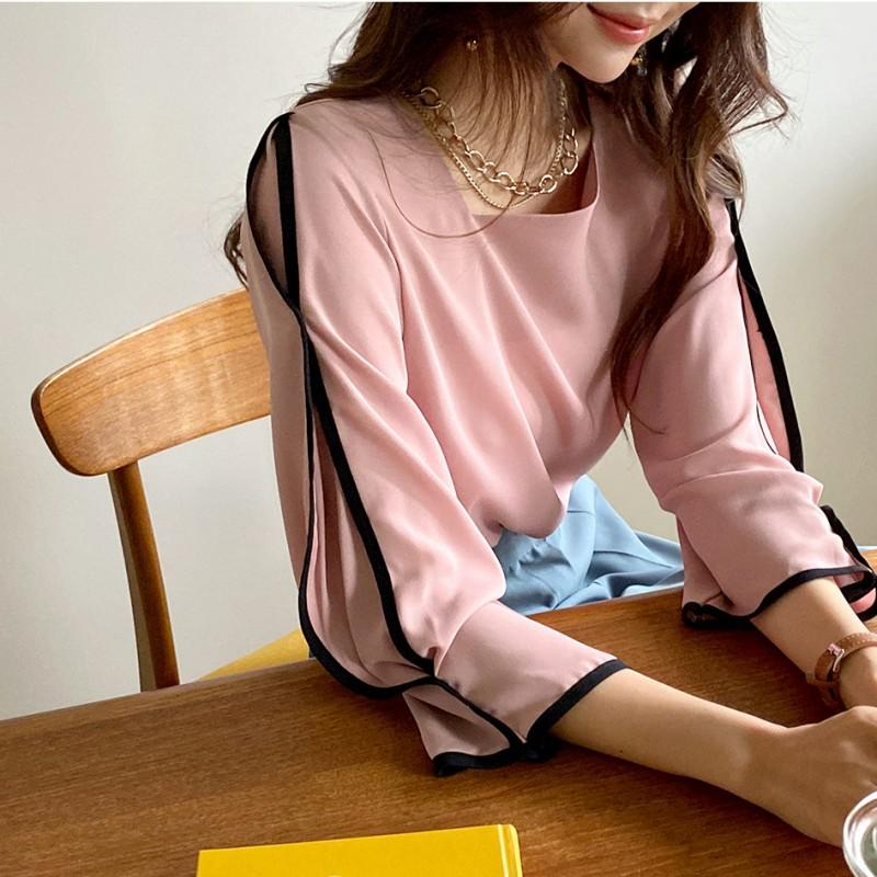 Women' Blouses & Shirts Spring 2022 Women' Clothing Pullover Fashion Office Blouse Slash Special All-match Patchwork Striped Long Slee, Pink
Women' Blouses & Shirts Spring 2022 Women' Clothing Pullover Fashion Office Blouse Slash Special All-match Patchwork Striped Long Slee, Pink