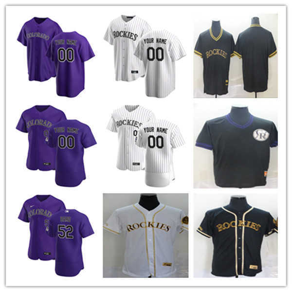 Men Women Youth Colorado”Rockies”19 Charlie Blackmon 27 Trevor Story 52 Daniel Bard 51 Ben Bowden 23 Kris Bryant Custom Baseba