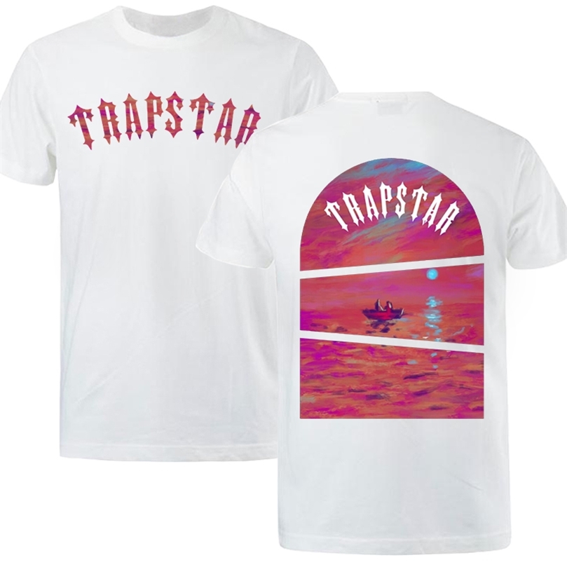 Trapstar Street Brand TShirts Men sunset at sea art Print T Shirt ONeck Cotton Short Sleeve Casual Oversized Tops Loose Tops 220601, Brown
Trapstar Street Brand TShirts Men sunset at sea art Print T Shirt ONeck Cotton Short Sleeve Casual Oversized Tops Loose Tops 220601, Brown