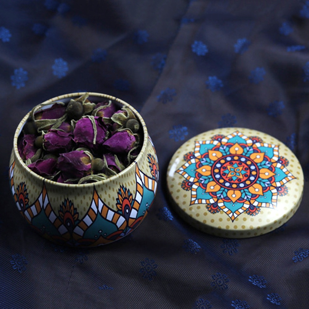 Candy Jars DIY Candle Tin Cans Making Kit Holder Cup Case For Dry Storage Spices Festive Party Supplies And Sweets