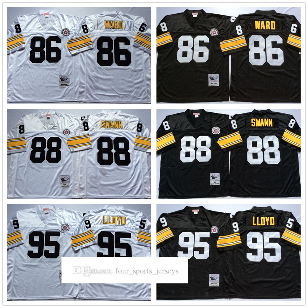 NCAA 75th Vintage Football 86 Hines Ward Jerseys Stitched 88 Lynn Swann 95 Greg Lloyd Jersey Mitchell & Ness Black White, Same as picture
NCAA 75th Vintage Football 86 Hines Ward Jerseys Stitched 88 Lynn Swann 95 Greg Lloyd Jersey Mitchell & Ness Black White, Same as picture