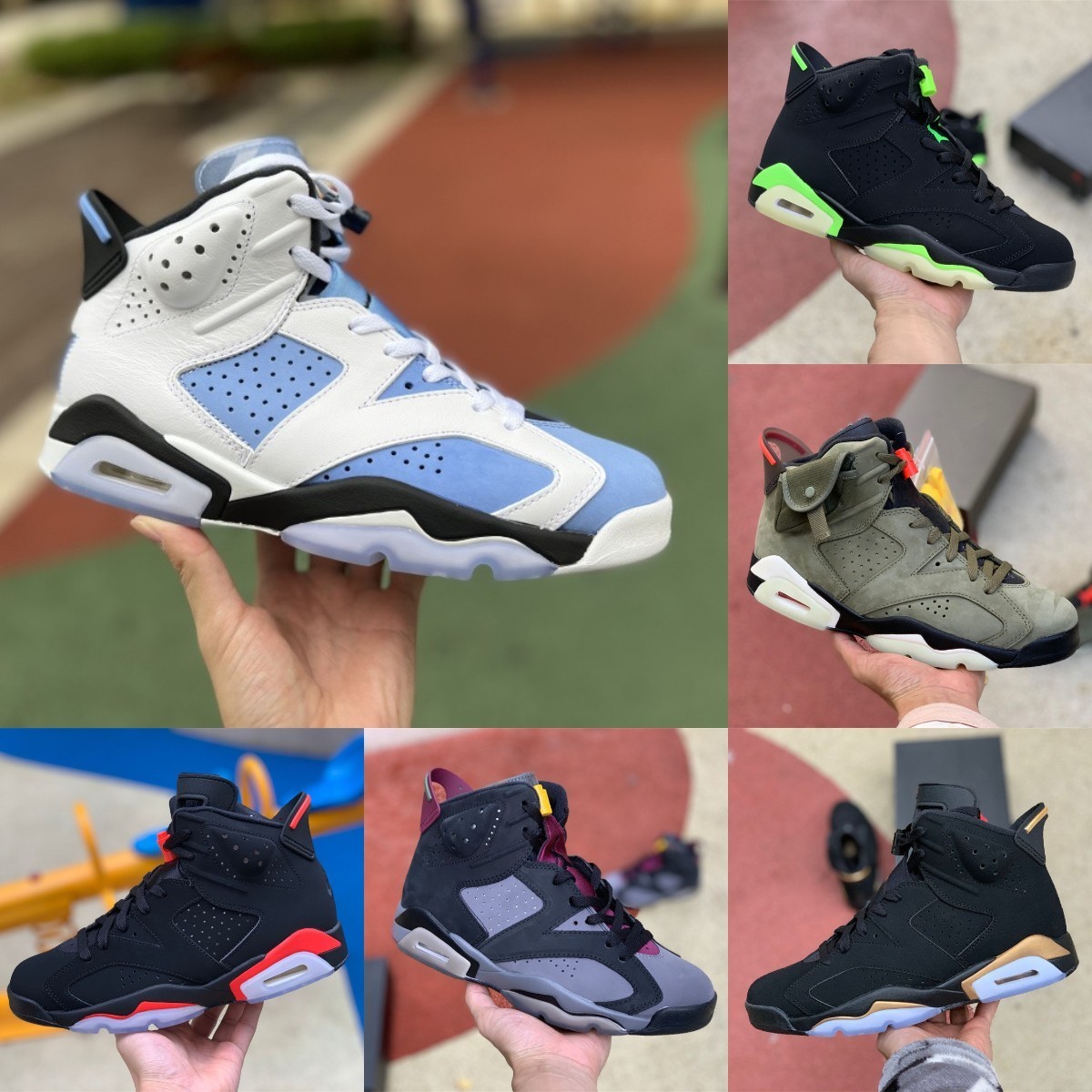 UNIVERSITY BLUE 6 6s Mens High Basketball Shoes Jumpman Electric Green Bordeaux Carmine Dmp Black Infrared Unc Tinker Oregon Ducks Cat Sports Trainer Sneakers, Please contact us
UNIVERSITY BLUE 6 6s Mens High Basketball Shoes Jumpman Electric Green Bordeaux Carmine Dmp Black Infrared Unc Tinker Oregon Ducks Cat Sports Trainer Sneakers, Please contact us