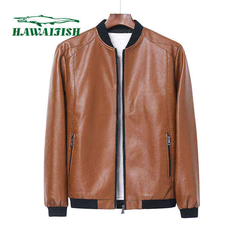 HAWAIFISH Men's Leather Jacket Autumn Thin Motorcycle Leather Jacket Men's Stand Collar PU Leather Jacket And Coat T220728, Blue
HAWAIFISH Men's Leather Jacket Autumn Thin Motorcycle Leather Jacket Men's Stand Collar PU Leather Jacket And Coat T220728, Blue