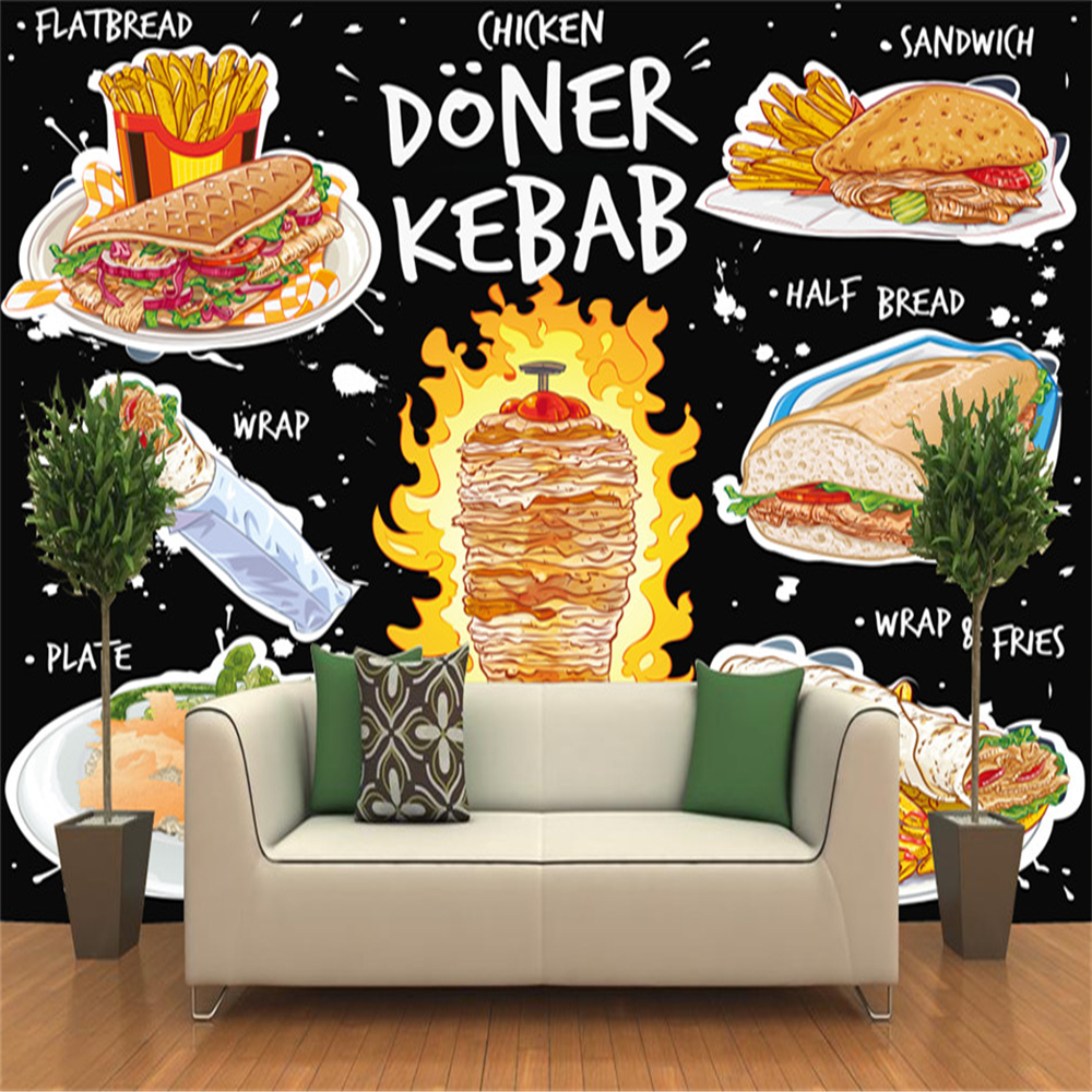 Custom 3D American Fast Food Mural Wallpaper Chicken Bar Restaurant Decor Background Wall Paper, As show
Custom 3D American Fast Food Mural Wallpaper Chicken Bar Restaurant Decor Background Wall Paper, As show