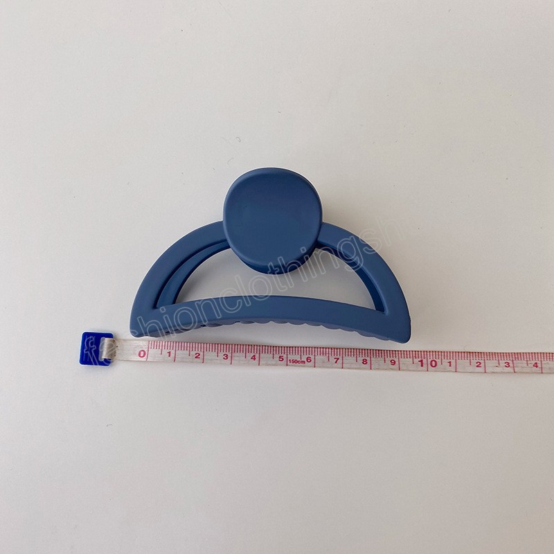 Summer Candy Color Clamps Women Girls Hair Clip Plastic Hair Claws Hairpins Barrette Hair Accessories Gift