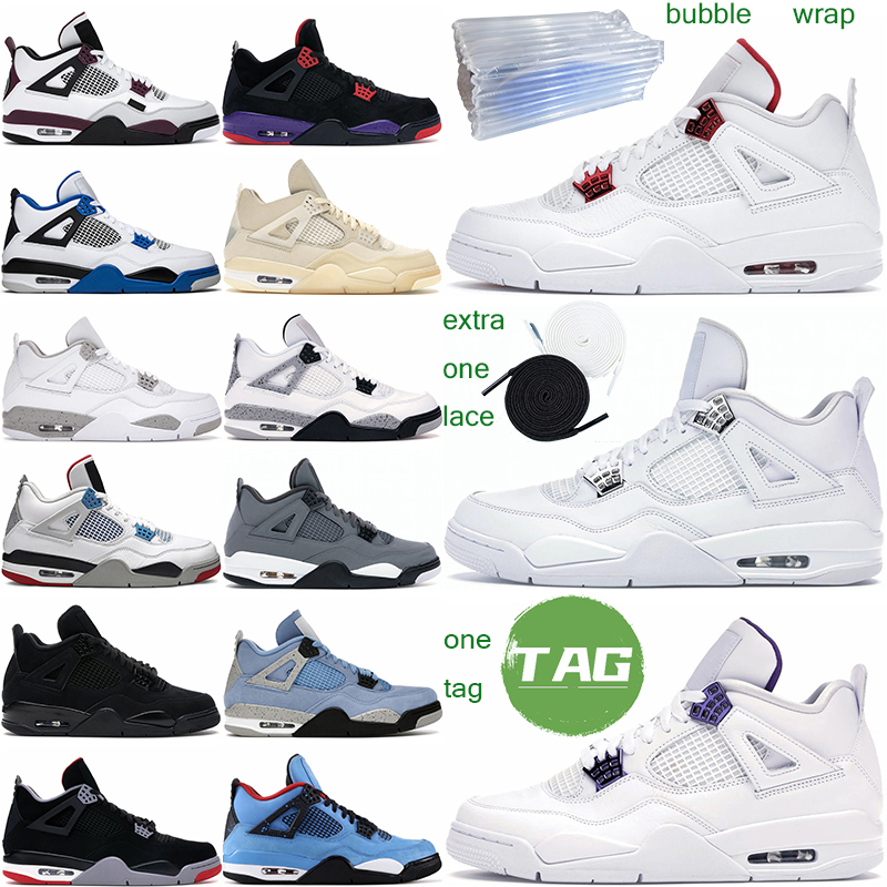 4S Basketball Shoes Men Women Black Cat 4 Infrared Lightning Safety Pure Money Royalty Red Thunder Black Purple White Oreo Sports Trainer, #30
4S Basketball Shoes Men Women Black Cat 4 Infrared Lightning Safety Pure Money Royalty Red Thunder Black Purple White Oreo Sports Trainer, #30