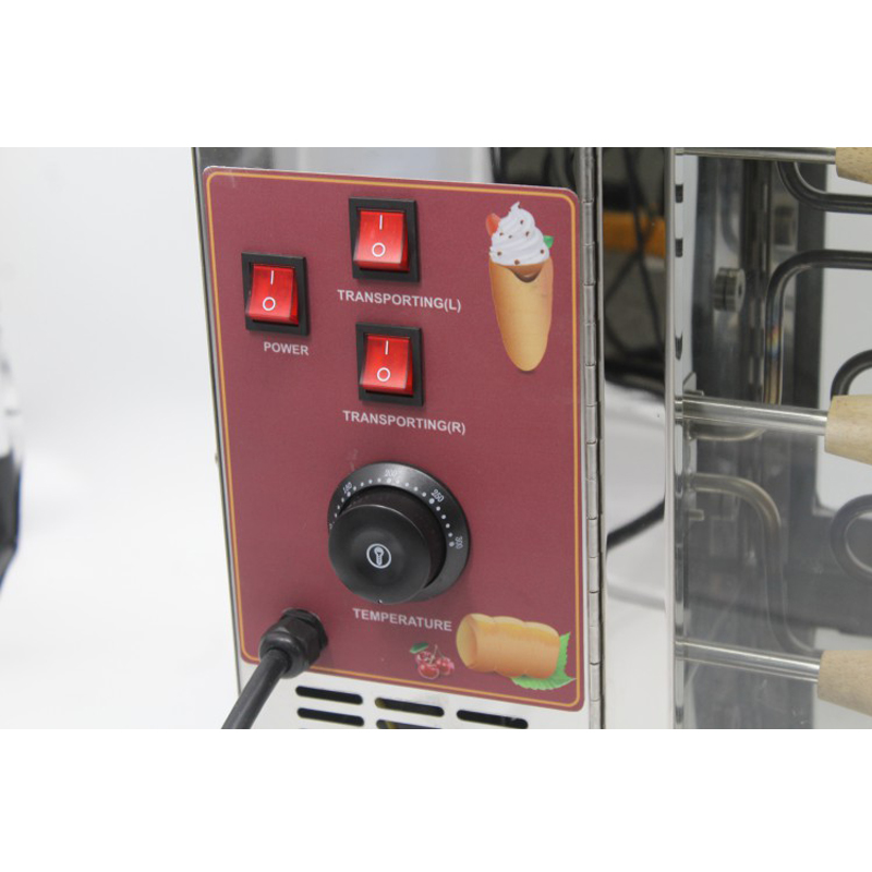 16 Roller Commercial Bread Roll Ice Cream Machine Electric Chimney Cake Oven Kurtos Kalacs Grill Roll Maker Machine