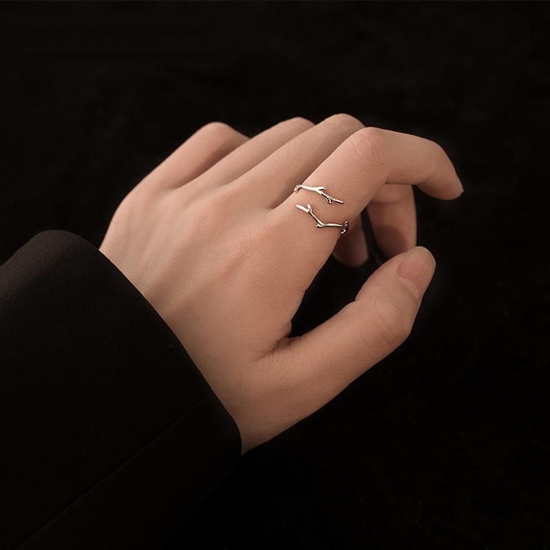 Wedding Rings "All The Way With You" Antler Open Ring Adjustable To Send Girlfriend Gifts Symbolize Love Marriage Proposal Jewelry
Wedding Rings "All The Way With You" Antler Open Ring Adjustable To Send Girlfriend Gifts Symbolize Love Marriage Proposal Jewelry