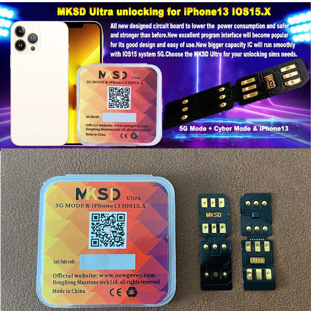 2021 MKSD Ultra V5.0 unlocking for iPhone13 ISO15.X Sprint AT&T AU KDDI JP Gevey Pro Full Perfect
2021 MKSD Ultra V5.0 unlocking for iPhone13 ISO15.X Sprint AT&T AU KDDI JP Gevey Pro Full Perfect