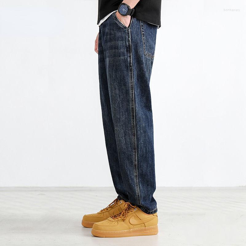 Men's Jeans Vintage Straight Summer 2022 Fashion Low Rise Cotton Denim Pants Male Loose Jean Trousers Korean Style Z67Men's B, Blue
Men's Jeans Vintage Straight Summer 2022 Fashion Low Rise Cotton Denim Pants Male Loose Jean Trousers Korean Style Z67Men's B, Blue