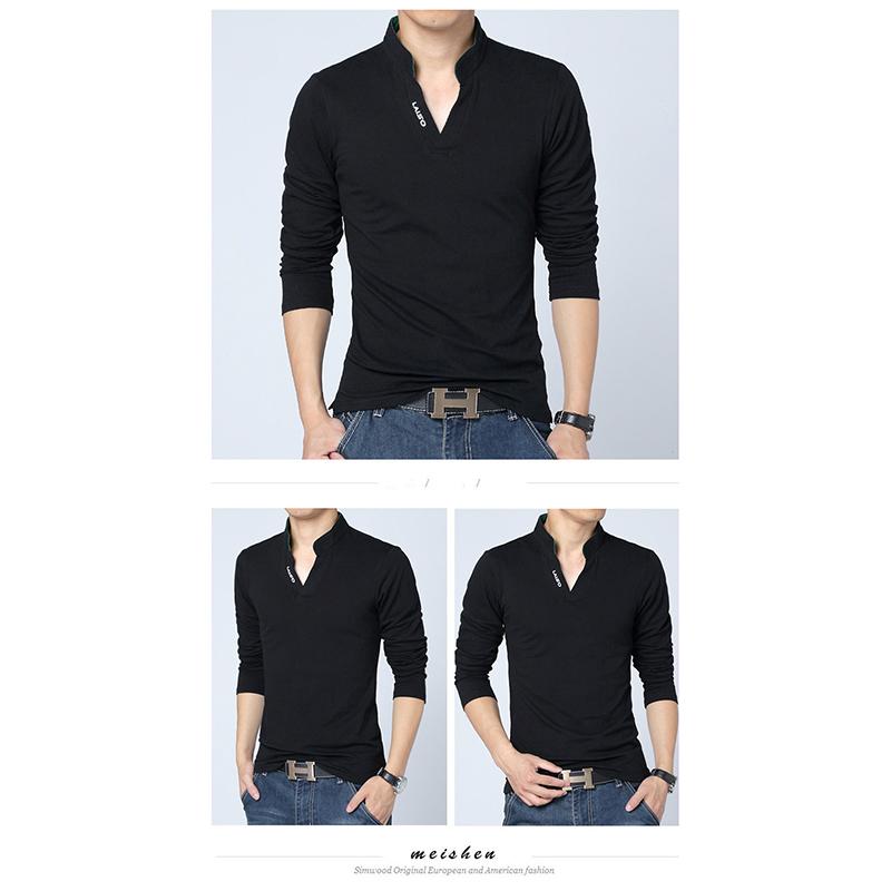 Men's Casual Shirts T-Shirt Men Spring Cotton T Shirt Solid Color Tshirt Mandarin Collar Long Sleeve Top Brand Slim Fit Tee 5XLMen's
Men's Casual Shirts T-Shirt Men Spring Cotton T Shirt Solid Color Tshirt Mandarin Collar Long Sleeve Top Brand Slim Fit Tee 5XLMen's