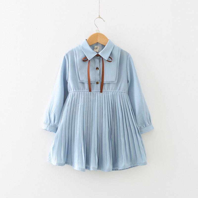 Girl's Dresses Korean Temperament Pleated Dress 2022 Girls Autumn Waist Long Sleeve Chiffon Cute Girl Princess Vestido Infantil, Sky blue
Girl's Dresses Korean Temperament Pleated Dress 2022 Girls Autumn Waist Long Sleeve Chiffon Cute Girl Princess Vestido Infantil, Sky blue