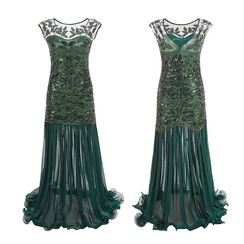Casual Dresses The Gatsby Vintage 1920s Flapper Beaded Sequins Maxi Sheer Sparkly Women Long Party Dress Cosplay Costume DressCasual, Black
Casual Dresses The Gatsby Vintage 1920s Flapper Beaded Sequins Maxi Sheer Sparkly Women Long Party Dress Cosplay Costume DressCasual, Black