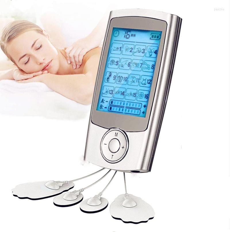 Electric Massagers Rechargeable 16 Modes Electronic Pulse Massager EMS TENS Unit Muscle Stimulator Pain Relief Therapy With 12pcs Electrode
Electric Massagers Rechargeable 16 Modes Electronic Pulse Massager EMS TENS Unit Muscle Stimulator Pain Relief Therapy With 12pcs Electrode