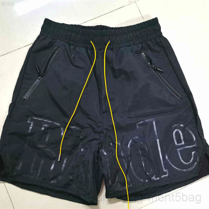 Shorts Rhude Men Women Big Letter Summer Oversize Breechcloth Yellow Drawstring, Black
Shorts Rhude Men Women Big Letter Summer Oversize Breechcloth Yellow Drawstring, Black