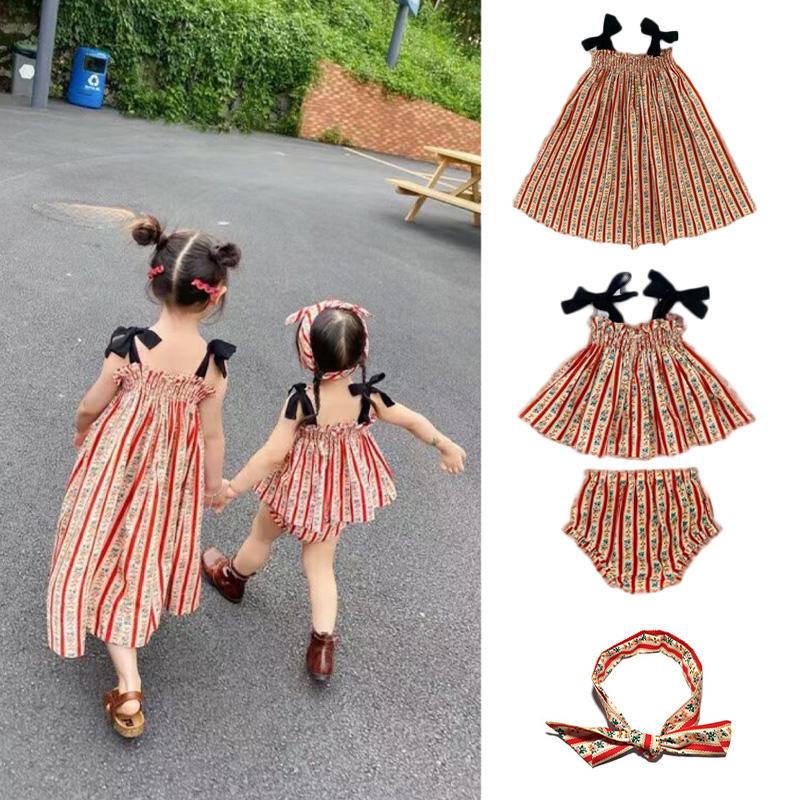 Clothing Sets Girl Clothes Summer Kids Stripe Green Flower Dress Children Casual Fashion Suspender Skirt Shorts Two Piece SuitsClothing, Headband
Clothing Sets Girl Clothes Summer Kids Stripe Green Flower Dress Children Casual Fashion Suspender Skirt Shorts Two Piece SuitsClothing, Headband