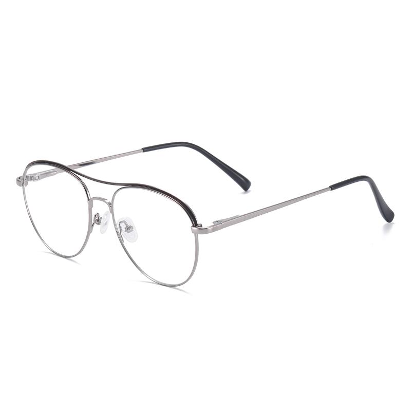 Fashion Sunglasses Frames Small Men And Women Double Bridge Metal Full Rim Glasses Frame With Spring Hinge For Prescription Lenses Myopia Re
Fashion Sunglasses Frames Small Men And Women Double Bridge Metal Full Rim Glasses Frame With Spring Hinge For Prescription Lenses Myopia Re