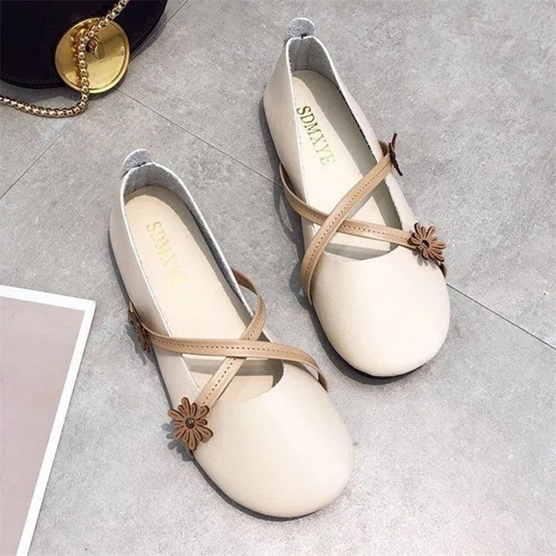 Designer Round Toe Mary Jane Ballet Shoes Women Casual Comfort Retro Loafers Fashion Classic Soft Leather Flats White Black 220616, Khaki
Designer Round Toe Mary Jane Ballet Shoes Women Casual Comfort Retro Loafers Fashion Classic Soft Leather Flats White Black 220616, Khaki