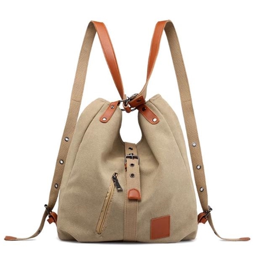Winter Canvas Women Shoulder Bags High Quality Multi Function Back Pack For Students School Travel Large Capacity 220322, Khaki
Winter Canvas Women Shoulder Bags High Quality Multi Function Back Pack For Students School Travel Large Capacity 220322, Khaki