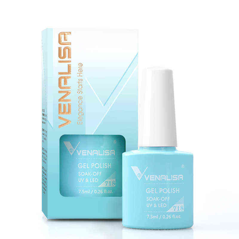 Nail Gel Toy New Arrival 7 5ml Polish Beautiful Color Manicure Glitter Varnish Soak Off Uv Led Lacquer 0328