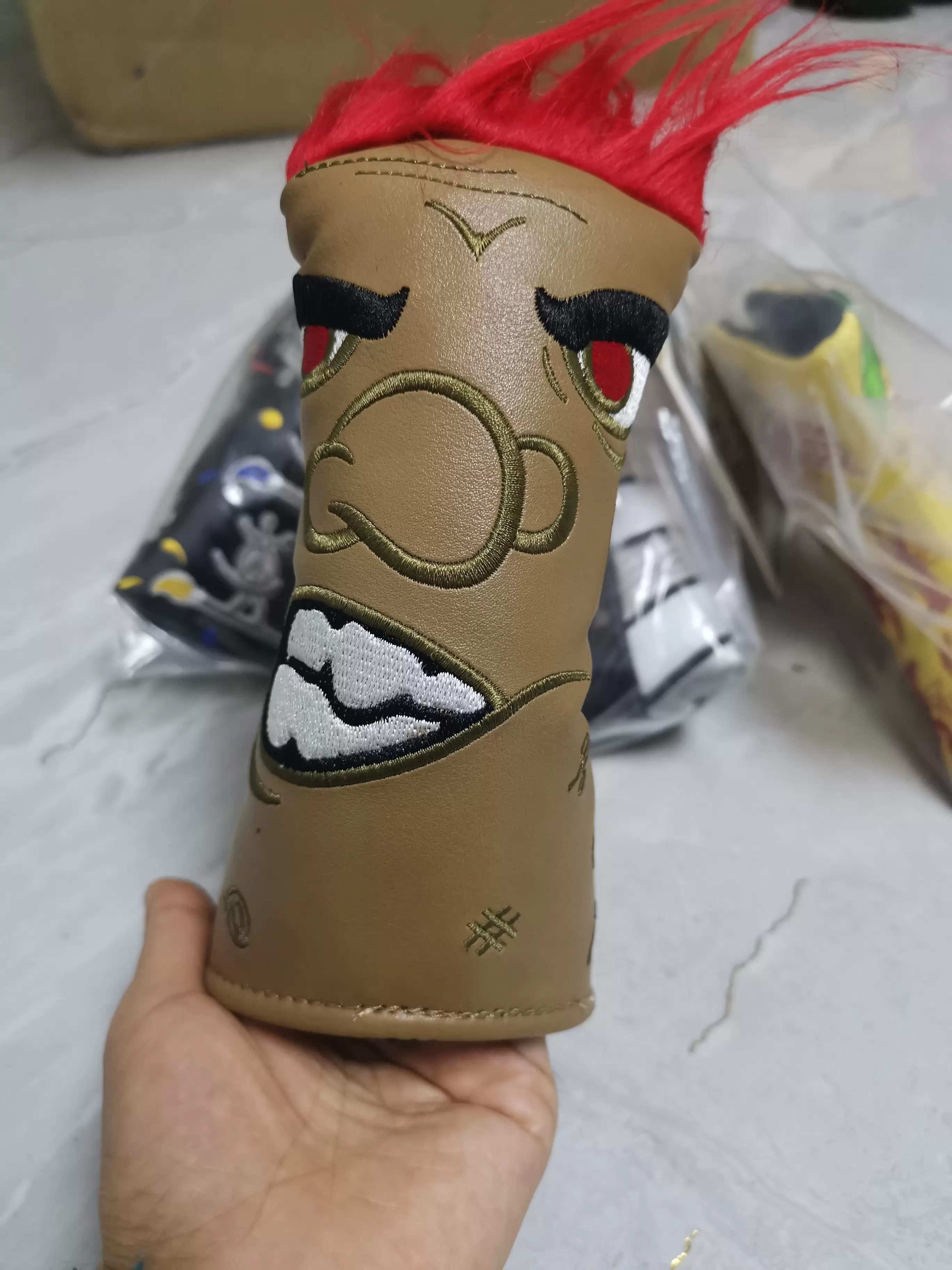 grasp time have stock limit sell fashion golf headcover new arrival 2020 golf cover LAS golf cover Hawaii putter covers shark free shippingB