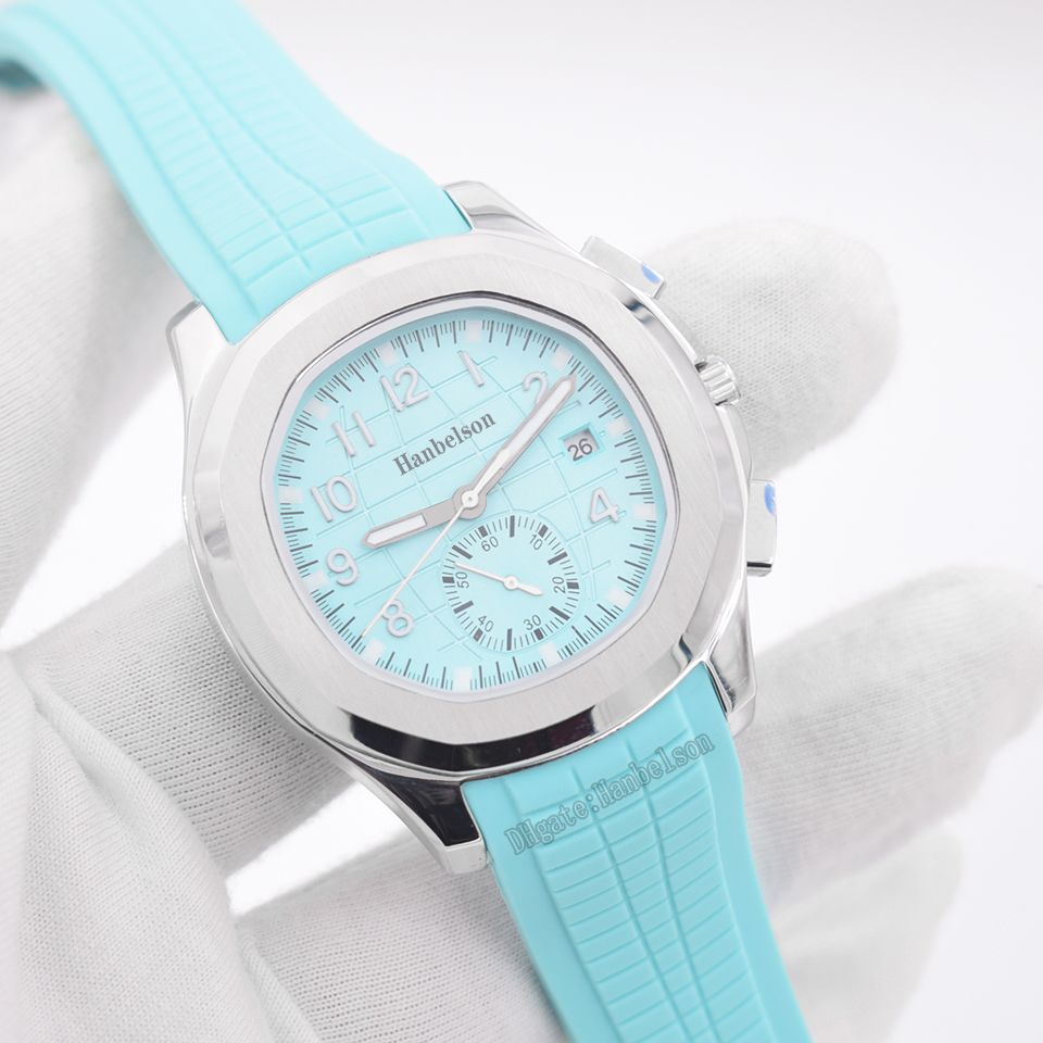 Sports Mens watches Automatic Mechanical Movement Date Blue Rubber Strap Glass transparent bottom cover, Orange hands
Sports Mens watches Automatic Mechanical Movement Date Blue Rubber Strap Glass transparent bottom cover, Orange hands