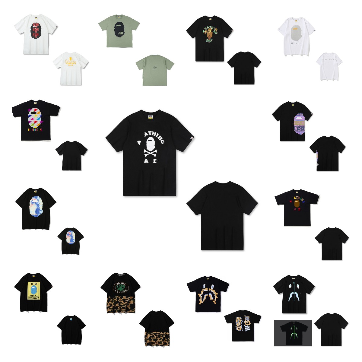 Apes Men's T-Shirt Letter Print Casual Summer t shirt Breathable Short Sleeve Hip Hop Street Women's tShirt 2022 New 0204120502, 1pcs buttons
Apes Men's T-Shirt Letter Print Casual Summer t shirt Breathable Short Sleeve Hip Hop Street Women's tShirt 2022 New 0204120502, 1pcs buttons