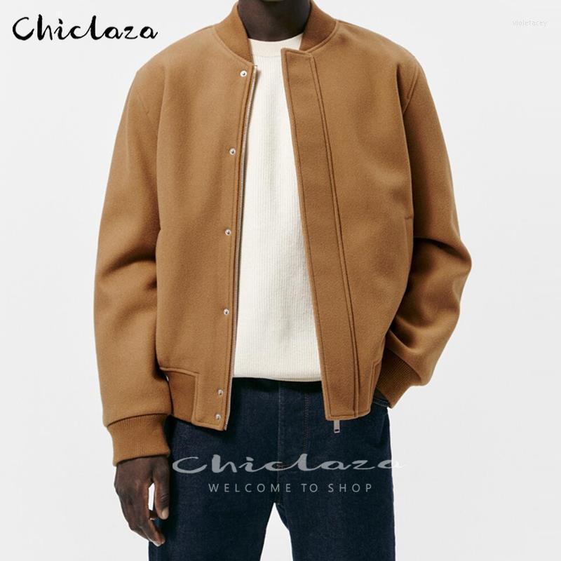 Men' Wool & Blends 2022 Autumn Winter Men Vintage Balck Woolen Coat Casual Pockets Zipper Warm Male Baseball Jacket Viol22, Black
Men' Wool & Blends 2022 Autumn Winter Men Vintage Balck Woolen Coat Casual Pockets Zipper Warm Male Baseball Jacket Viol22, Black