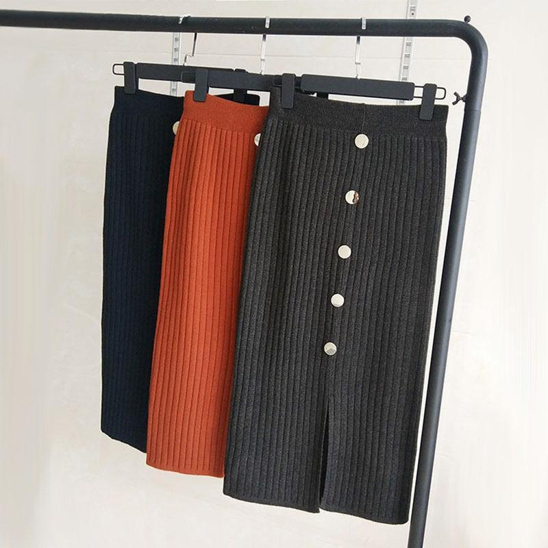 Skirts Women Skirt 2022 Autumn Winter Pencil High Elastic Waist Slim Fit Harajuku Knitted Knee Length Split Bodycon, Black
Skirts Women Skirt 2022 Autumn Winter Pencil High Elastic Waist Slim Fit Harajuku Knitted Knee Length Split Bodycon, Black