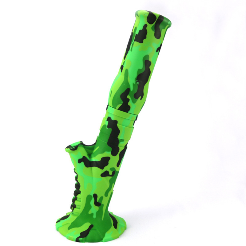 Silicone Bong tube bong water hookah shisha 14 inches colorful bongs with downstem and glass water smoking pipes 
Silicone Bong tube bong water hookah shisha 14 inches colorful bongs with downstem and glass water smoking pipes