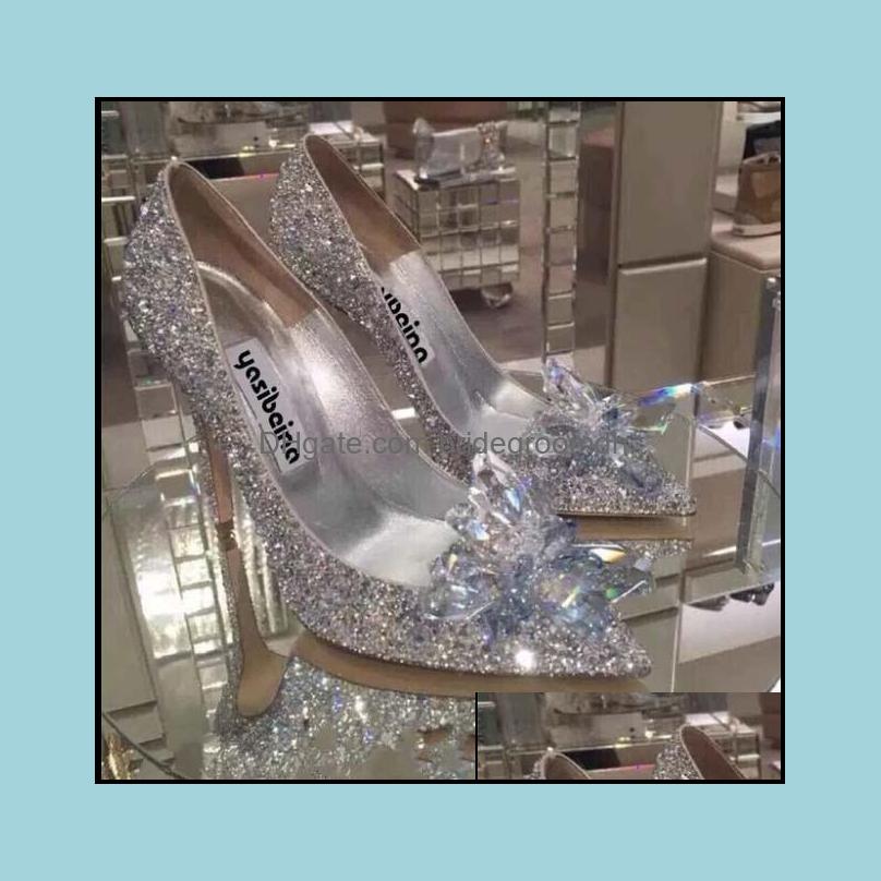 Wedding Shoes Accessories Party Events Luxury Designer Women Cinderella Crystal High Heels Bridal Sh Dhuqi, Silver
Wedding Shoes Accessories Party Events Luxury Designer Women Cinderella Crystal High Heels Bridal Sh Dhuqi, Silver