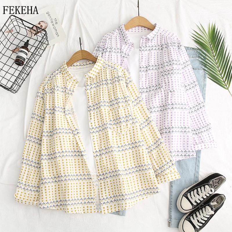 Double Cotton Yarn Shirts Women Floral Print Blouse Loose Lady Tops Female Clothes Outwear Spring S Women's Blouses &, Purple
Double Cotton Yarn Shirts Women Floral Print Blouse Loose Lady Tops Female Clothes Outwear Spring S Women's Blouses &, Purple