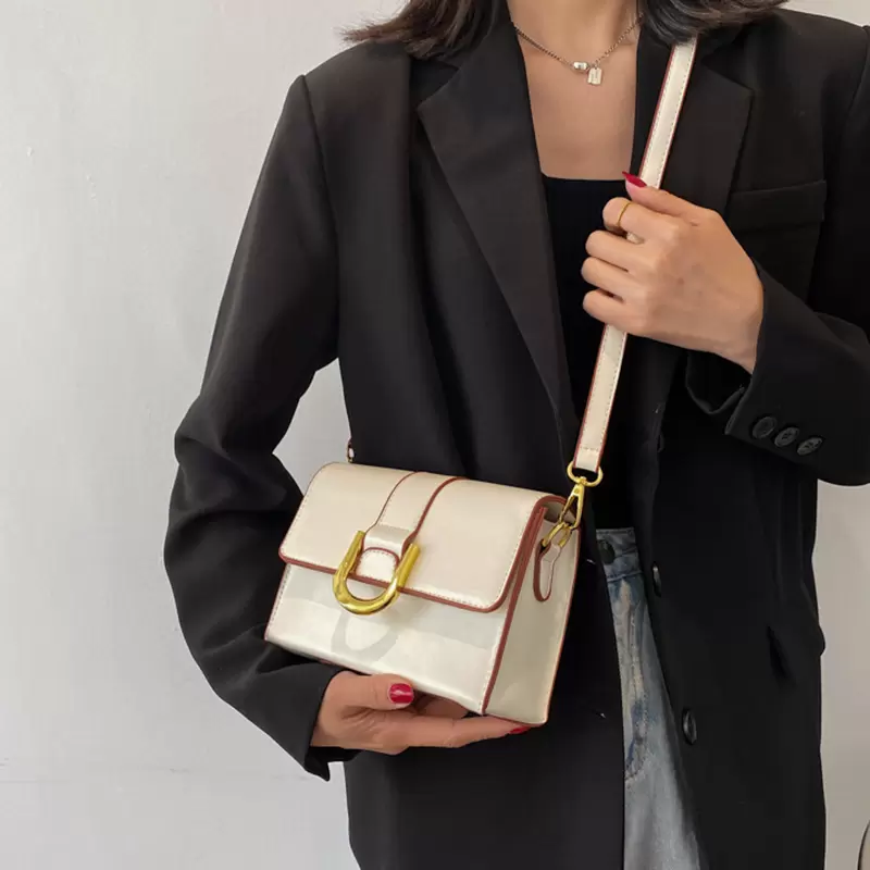 Brand Design Luxury Crossbody Bag for Women 2021 Trendy Simple Shoulder Bag Female Fashion Shopping PU Leather Handbag, Lavender
Brand Design Luxury Crossbody Bag for Women 2021 Trendy Simple Shoulder Bag Female Fashion Shopping PU Leather Handbag, Lavender