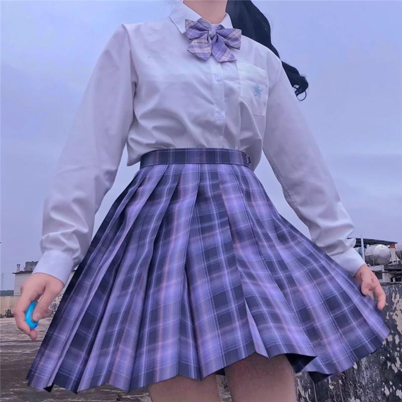 Clothing Sets High Waist Japanese School Skirt Autumn Summer Plaid Student Pleated Skirts Cute Sweet Girls Dance SkirtClothing, Purple
Clothing Sets High Waist Japanese School Skirt Autumn Summer Plaid Student Pleated Skirts Cute Sweet Girls Dance SkirtClothing, Purple
