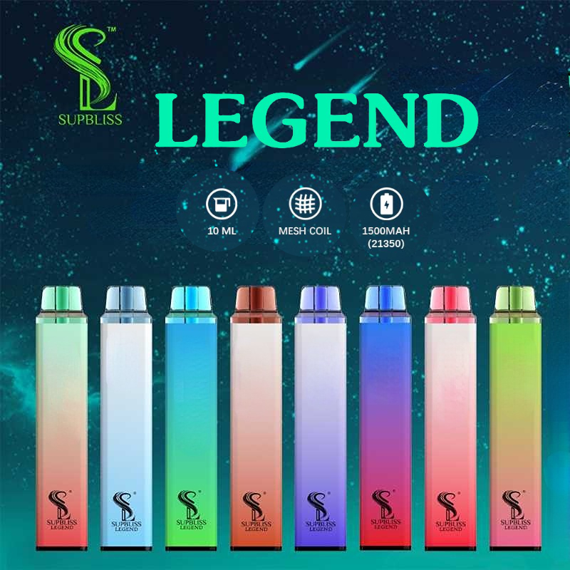 Original SUPBLISS LEGEND 3800 PUFFS Disposable E cigarette 0%2%3%5% N 10ml Pre-Filled 1500mAh Power Battery mesh coil vapes pen starter kit Authentic wholesale
Original SUPBLISS LEGEND 3800 PUFFS Disposable E cigarette 0%2%3%5% N 10ml Pre-Filled 1500mAh Power Battery mesh coil vapes pen starter kit Authentic wholesale