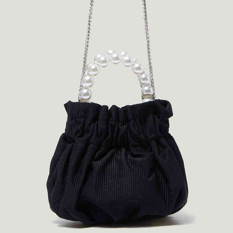 Evening Bags Beading Small Fashion Handbags for Women Chain Canvas Striped Ladies Crossbody Bag Ruched Pleated Female Shoulder Purse New 220407, Black
Evening Bags Beading Small Fashion Handbags for Women Chain Canvas Striped Ladies Crossbody Bag Ruched Pleated Female Shoulder Purse New 220407, Black