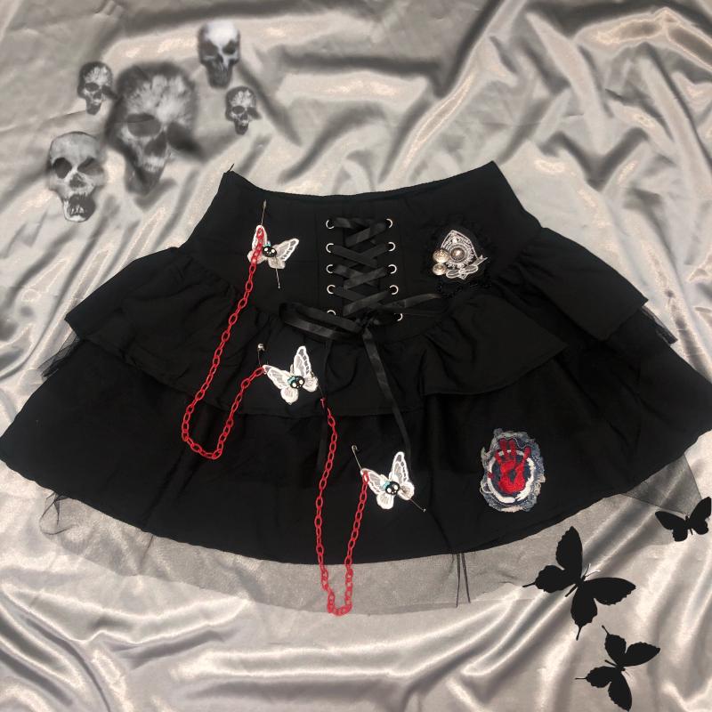 Skirts Ruibbit Japanese Harajuku Bandage High Waist Ball Gown Skirt Y2K Gothic Girl Cute Black Preppy Style Mini Shorts SkirtsSkirts
Skirts Ruibbit Japanese Harajuku Bandage High Waist Ball Gown Skirt Y2K Gothic Girl Cute Black Preppy Style Mini Shorts SkirtsSkirts