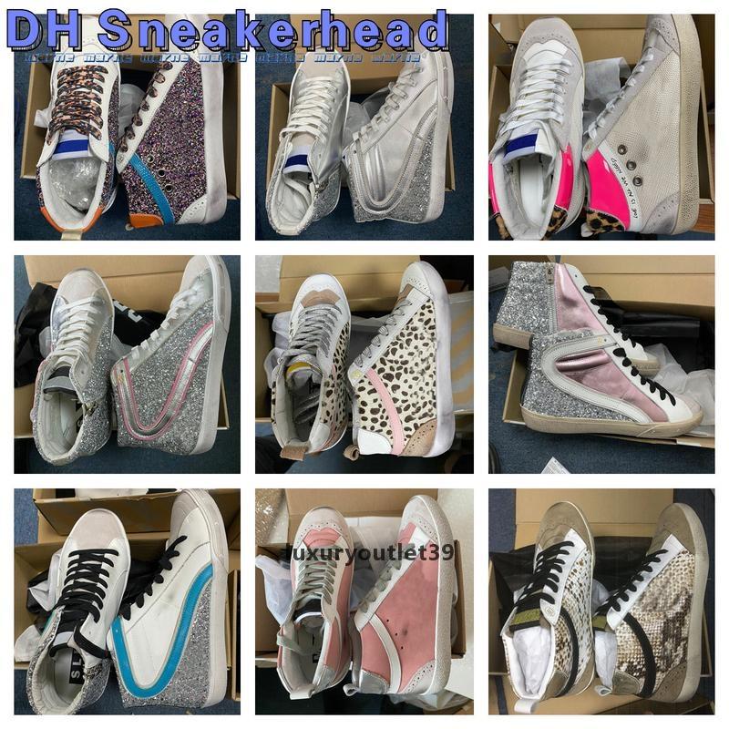 Mid Star Casual Shoe Francy Deluxe Brand Gyay Pink Glitter Leopard Slide Sneakers Do-old Dirty Designer Man Sneaker''Golden''Goose'' RMd
Mid Star Casual Shoe Francy Deluxe Brand Gyay Pink Glitter Leopard Slide Sneakers Do-old Dirty Designer Man Sneaker''Golden''Goose'' RMd