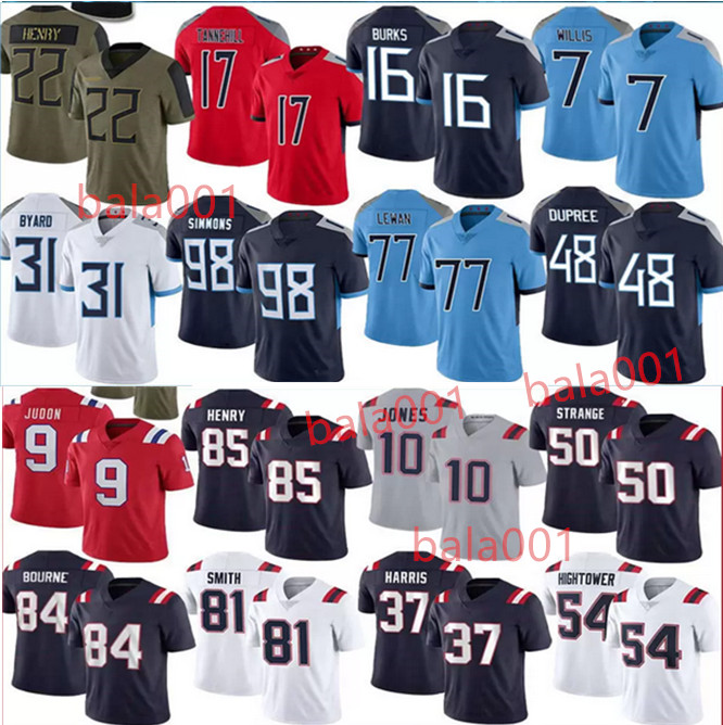 New Football Jerseys Derrick Henry Mac Jones Tennessee''Titans''mens England''Patriots''10, As
New Football Jerseys Derrick Henry Mac Jones Tennessee''Titans''mens England''Patriots''10, As