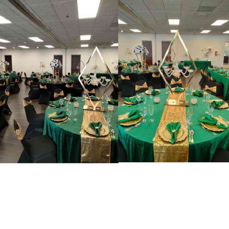 5pcs Metal Candelabra Acrylic Candle Holders Wedding Table Centerpieces Flower Stands Vases Road Lead Party Decoration H2204191542212